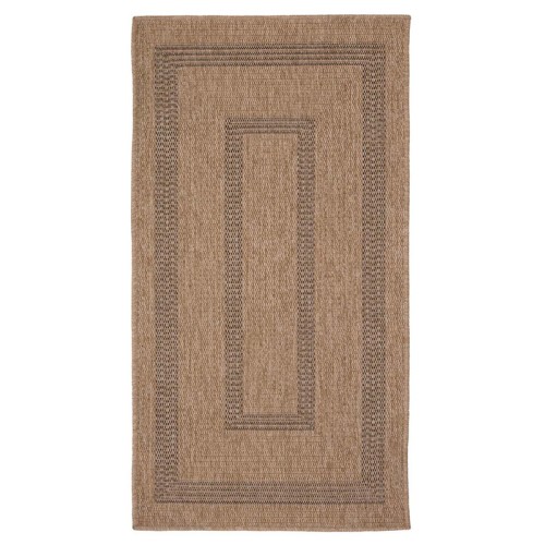 Πατάκι από Φυσική Γιούτα (80x150) Royal Carpet Avanos 8866 Black