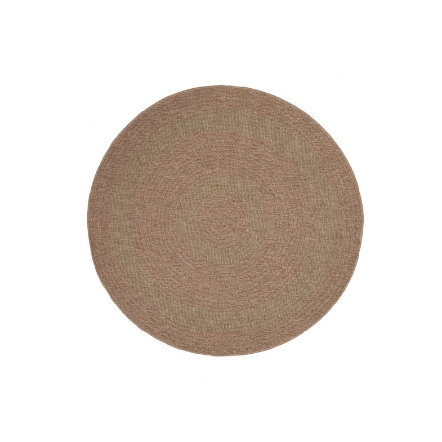 Χαλί από Φυσική Γιούτα Στρογγυλό (Διαμέτρου 200 εκ.) Royal Carpet Avanos 8866 Olive