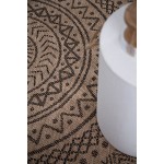 Χαλί από Φυσική Γιούτα Στρογγυλό (Διαμέτρου 200 εκ.) Royal Carpet Avanos 8894 Black