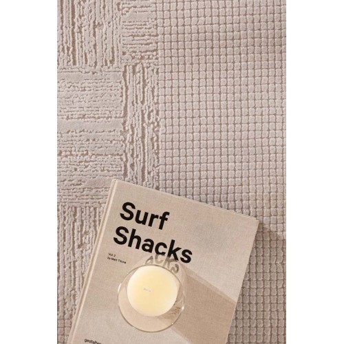 Χαλί Μοντέρνο (133x190) Μηχανοποίητο Royal Carpet Bianca 680A grey