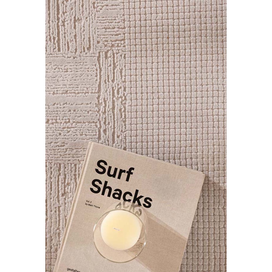 Χαλί Μοντέρνο (133x190) Μηχανοποίητο Royal Carpet Bianca 680A grey