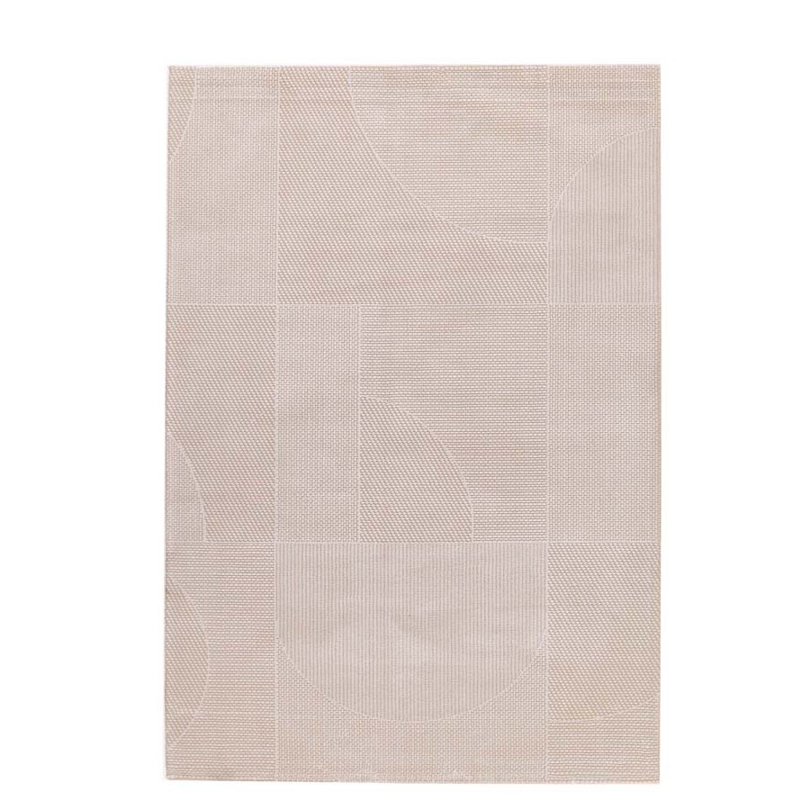 Χαλί Μοντέρνο (200x290) Μηχανοποίητο Royal Carpet Bianca 704B μπεζ