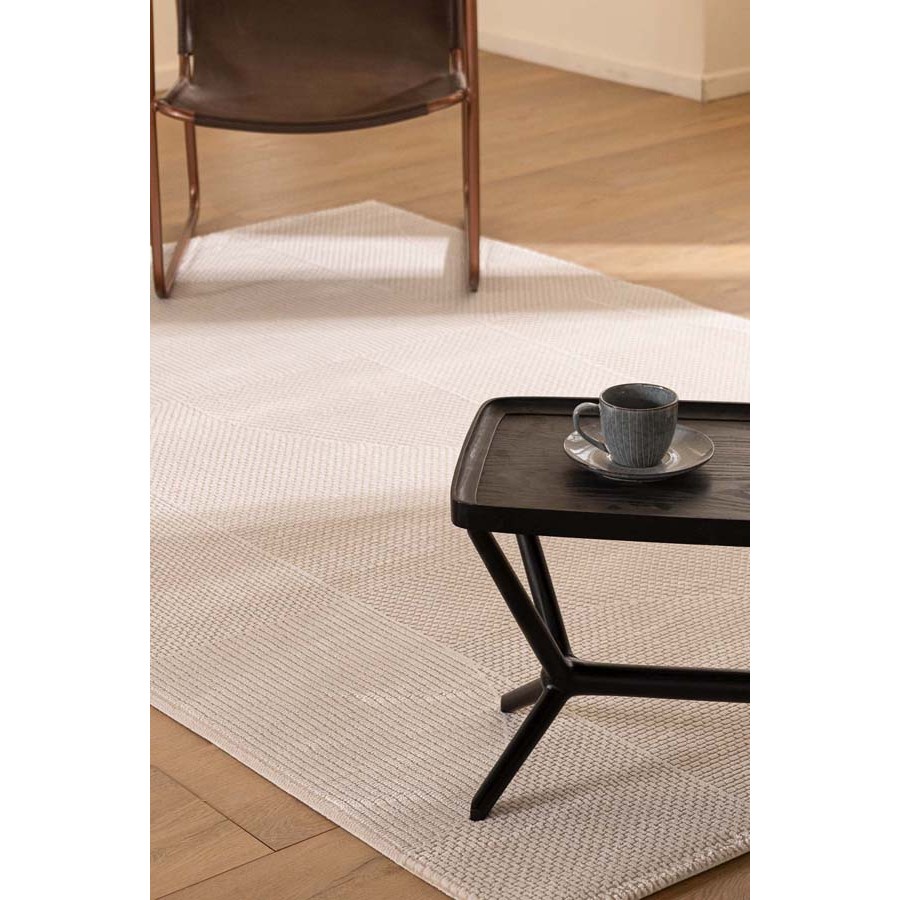 Χαλί Μοντέρνο (200x290) Μηχανοποίητο Royal Carpet Bianca 704B μπεζ