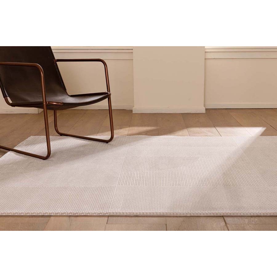 Χαλί Μοντέρνο (200x290) Μηχανοποίητο Royal Carpet Bianca 704B μπεζ