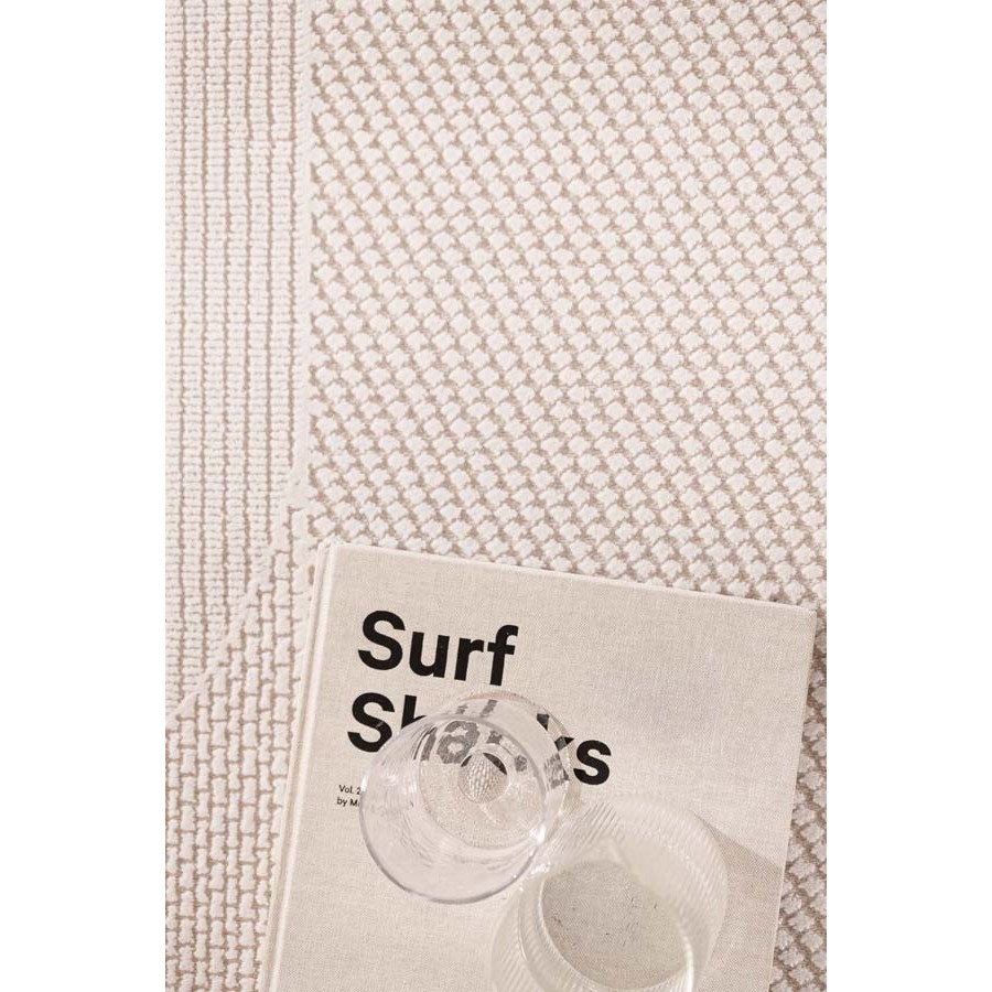 Χαλί Μοντέρνο (200x290) Μηχανοποίητο Royal Carpet Bianca 704B μπεζ