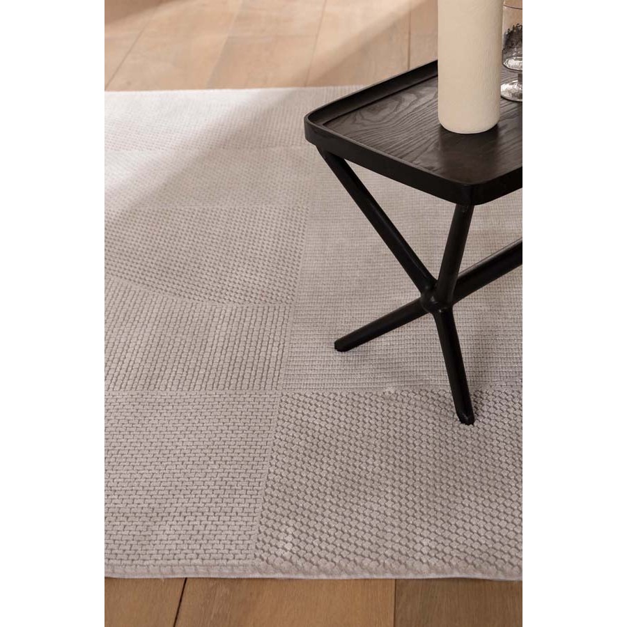 Χαλί Μοντέρνο (200x250) Μηχανοποίητο Royal Carpet Bianca 704B γκρι