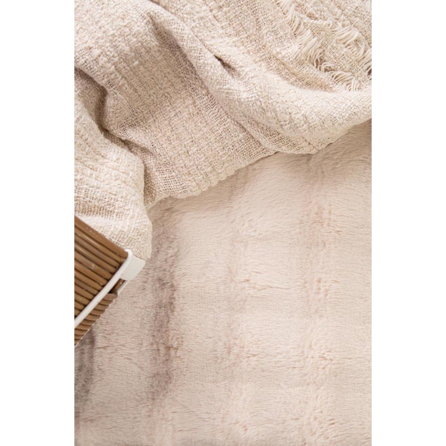 Πατάκι Γούνινο (67x140) Αντιολισθητικό Royal Carpet Bubble beige