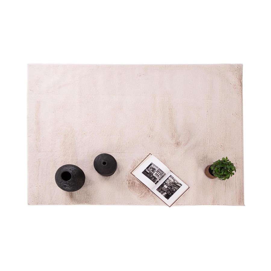 Χαλί Γούνινο (160x230) Αντιολισθητικό Royal Carpet Rabbit Bunny beige Χαλί Γούνινο (160x230) Αντιολισθητικό Royal Carpet Rabbit Bunny beige