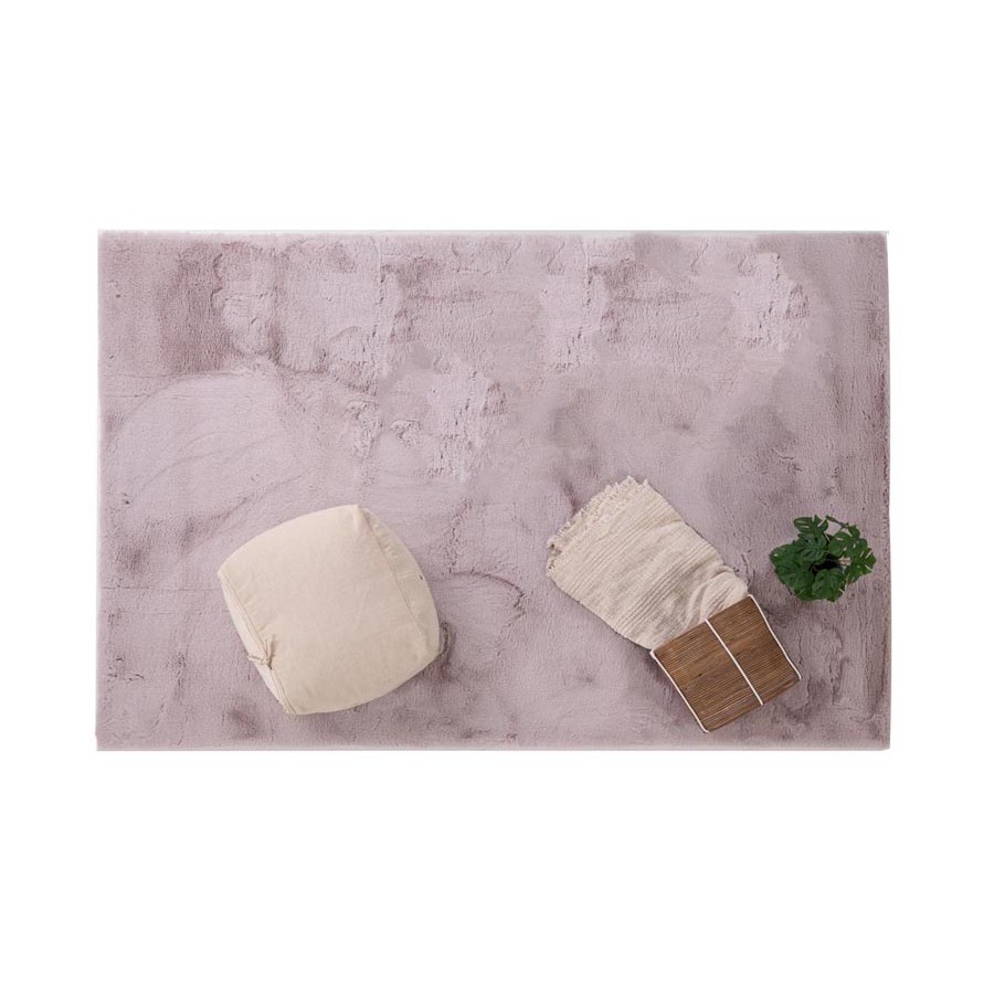 Πατάκι Γούνινο (67x140) Αντιολισθητικό Royal Carpet Rabbit Bunny dark beige