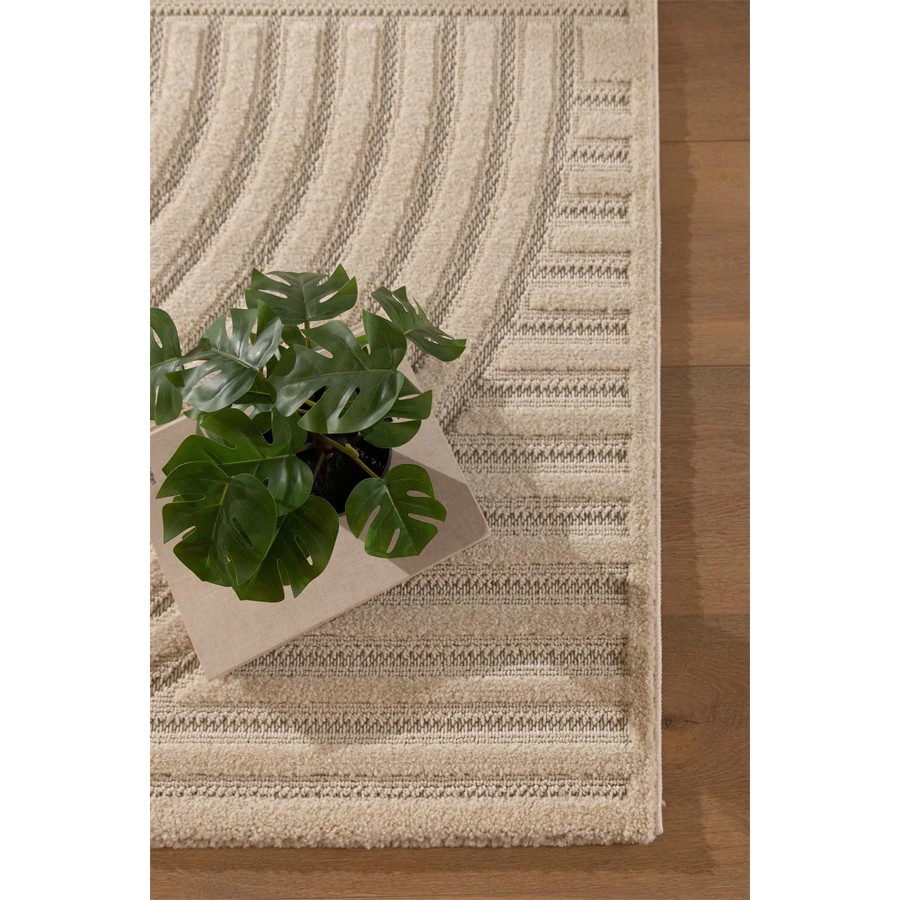 Χαλί Μοντέρνο Ανάγλυφο (200x250) Μηχανοποίητο Royal Carpet Chiara 45003W Beige