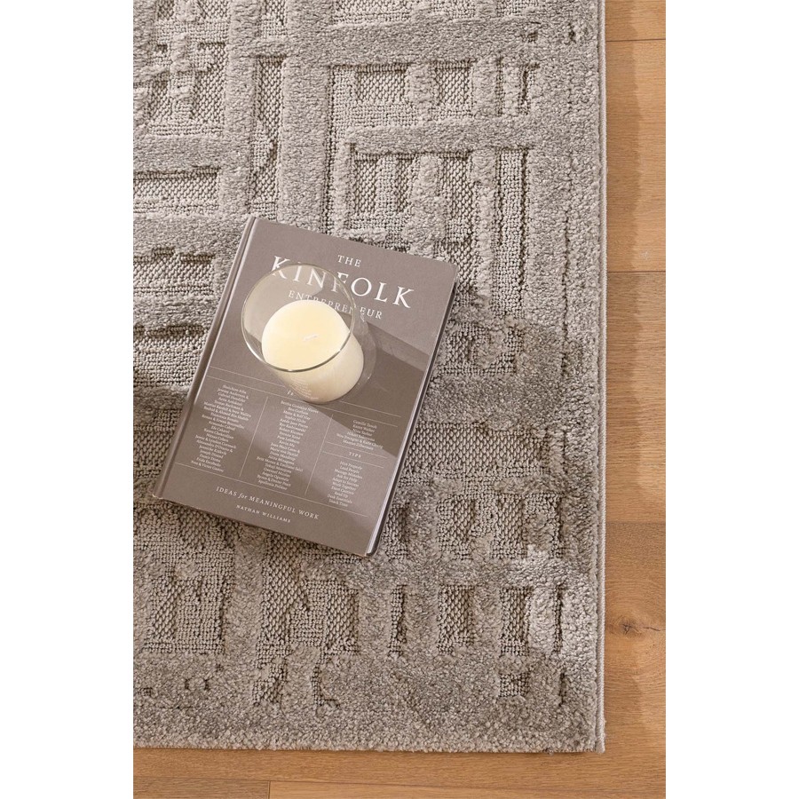 Χαλί Μοντέρνο Ανάγλυφο (200x250) Μηχανοποίητο Royal Carpet Chiara 62001A Grey