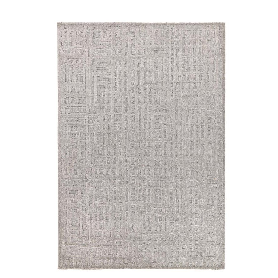 Χαλί Μοντέρνο Ανάγλυφο (200x250) Μηχανοποίητο Royal Carpet Chiara 62001A Grey