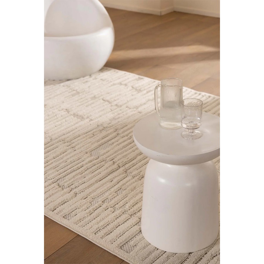 Χαλί Μοντέρνο Ανάγλυφο (160x230) Μηχανοποίητο Royal Carpet Chiara 62002J Beige