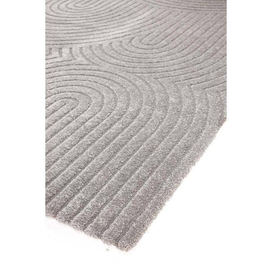 Χαλί (200x290) Μοντέρνο Ανάγλυφο Μονόχρωμο Μηχανοποίητο Royal Carpet Cocoon 59602 077 grey