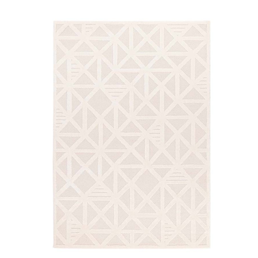 Χαλί (200x290) Μοντέρνο Ανάγλυφο Μονόχρωμο Μηχανοποίητο Royal Carpet Cocoon 59614 066 κρεμ