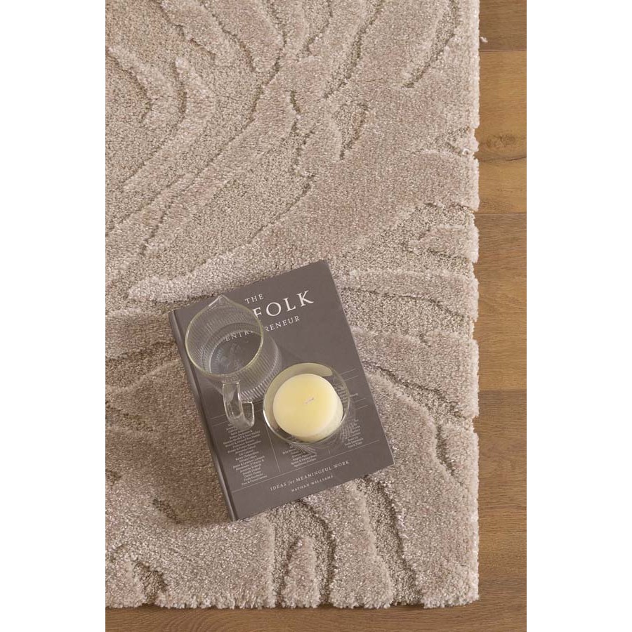 Χαλί (160x230) Μοντέρνο Ανάγλυφο Μονόχρωμο Μηχανοποίητο Royal Carpet Cocoon 59615 055 beige