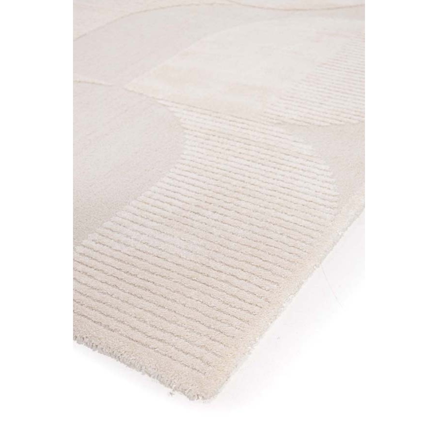 Χαλί (160x230) Μοντέρνο Ανάγλυφο Μονόχρωμο Μηχανοποίητο Royal Carpet Cocoon 59879 066 κρεμ