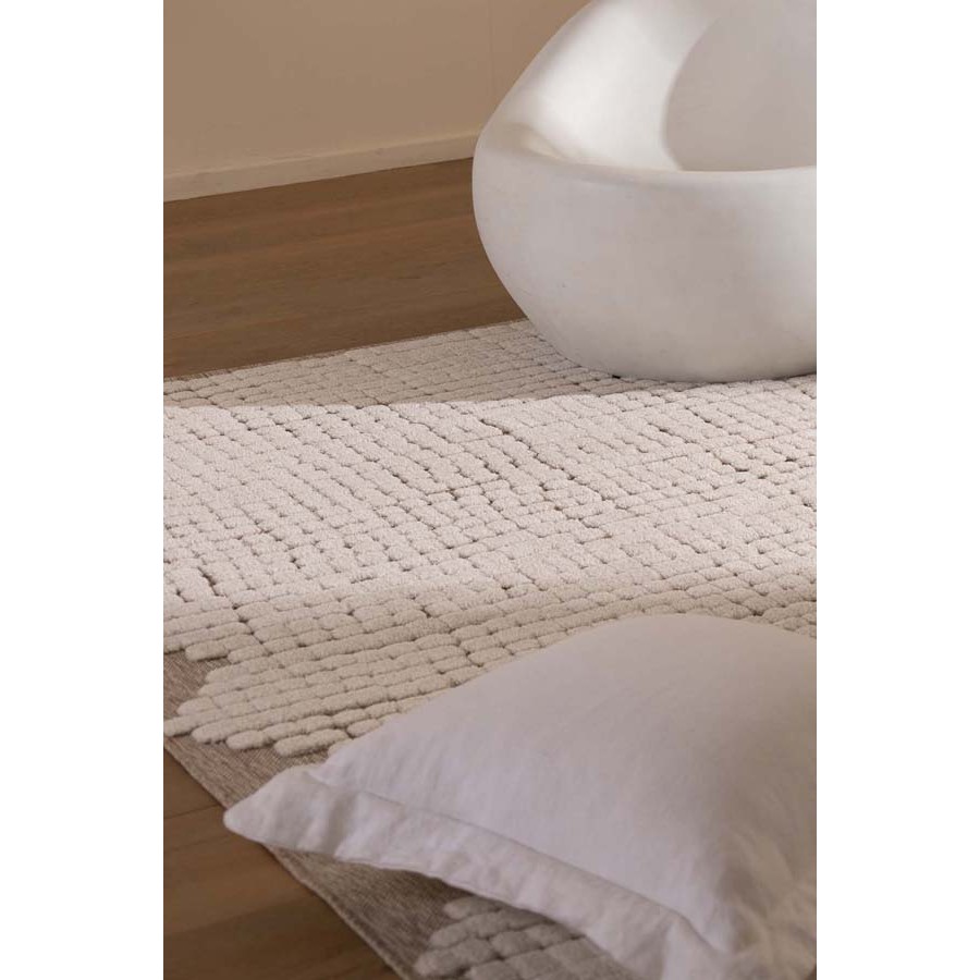 Χαλί (200x290) Μοντέρνο Ανάγλυφο Μηχανοποίητο Royal Carpet Desert 40401 051 μπεζ