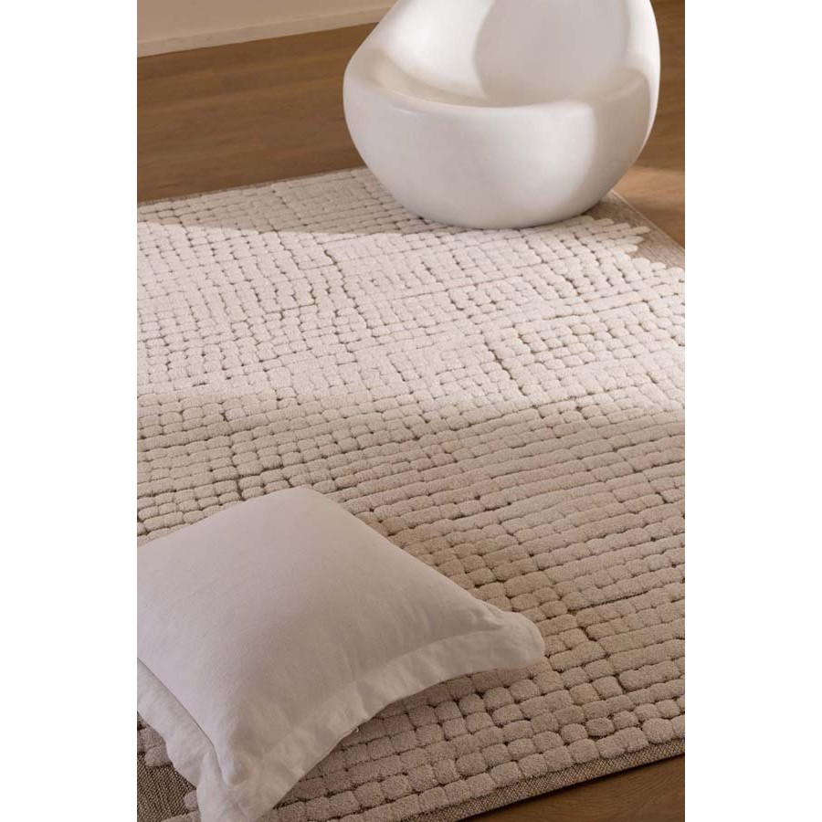 Χαλί (200x290) Μοντέρνο Ανάγλυφο Μηχανοποίητο Royal Carpet Desert 40401 051 μπεζ