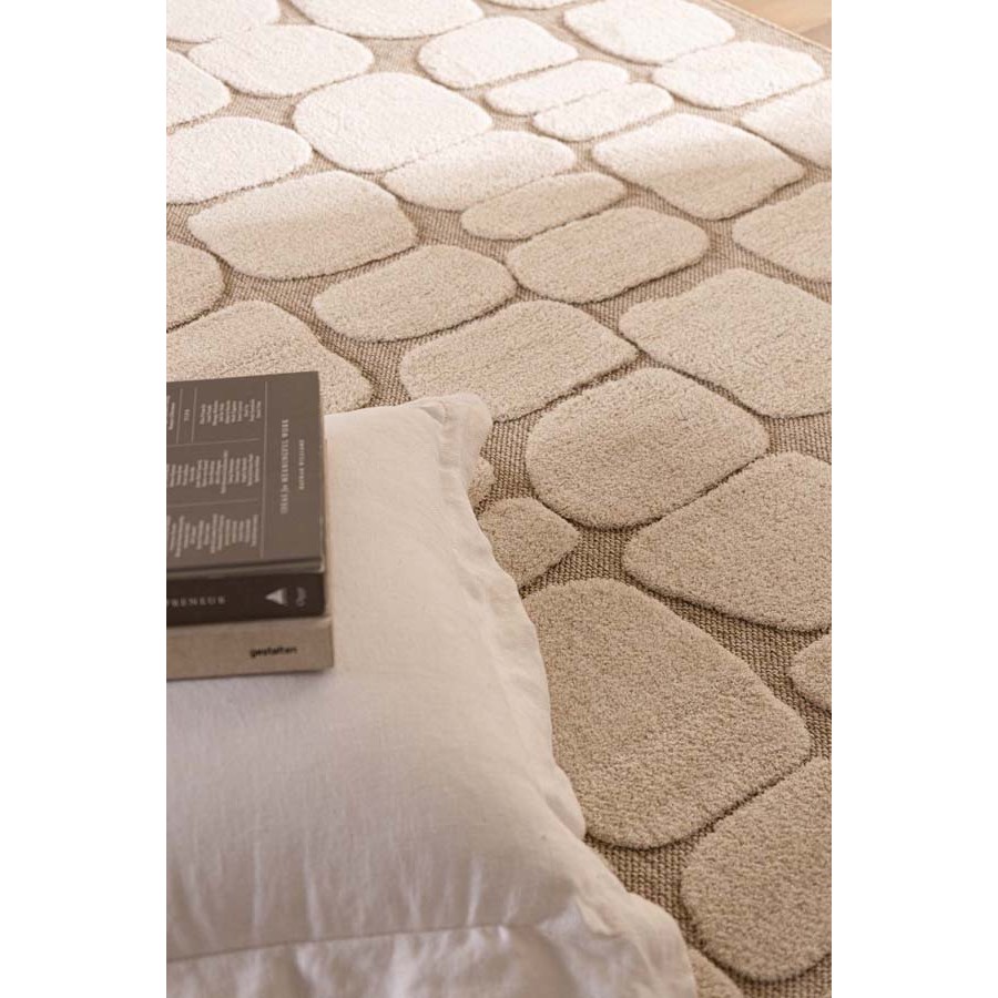 Χαλί (200x290) Μοντέρνο Ανάγλυφο Μηχανοποίητο Royal Carpet Desert 40402 051 μπεζ