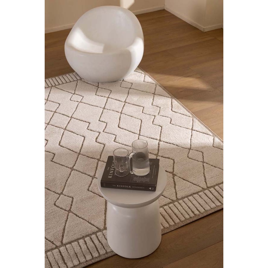 Χαλί (200x290) Μοντέρνο Ανάγλυφο Μηχανοποίητο Royal Carpet Desert 40403 051 μπεζ