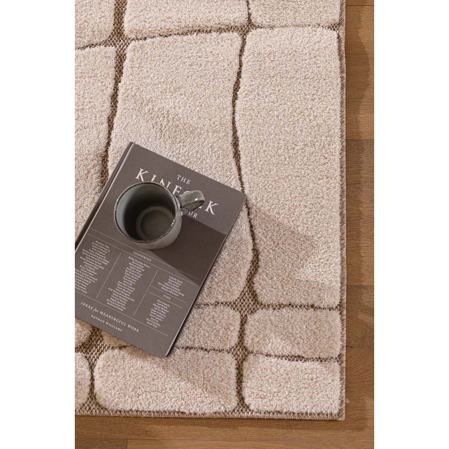 Πατάκι (80x150) Μοντέρνο Ανάγλυφο Μηχανοποίητο Royal Carpet Desert 40405 651 μπεζ