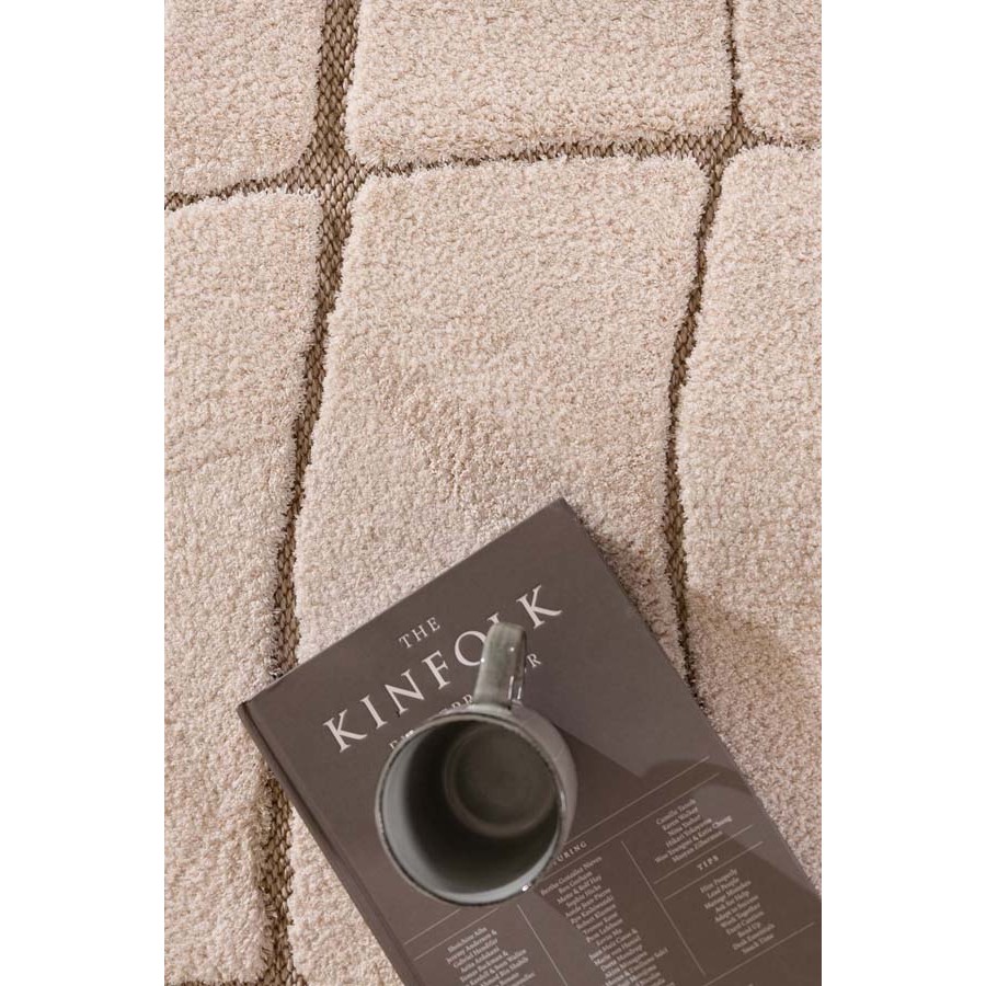 Πατάκι (80x150) Μοντέρνο Ανάγλυφο Μηχανοποίητο Royal Carpet Desert 40405 651 μπεζ