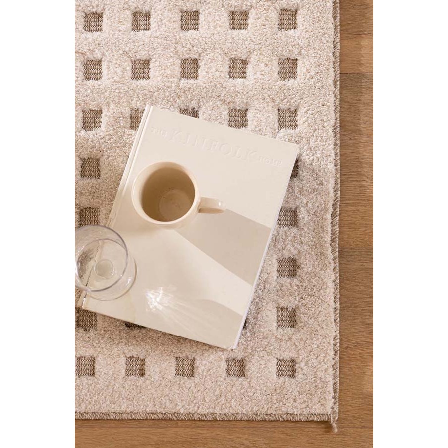 Χαλί (200x290) Μοντέρνο Ανάγλυφο Μηχανοποίητο Royal Carpet Desert 40418 051 μπεζ