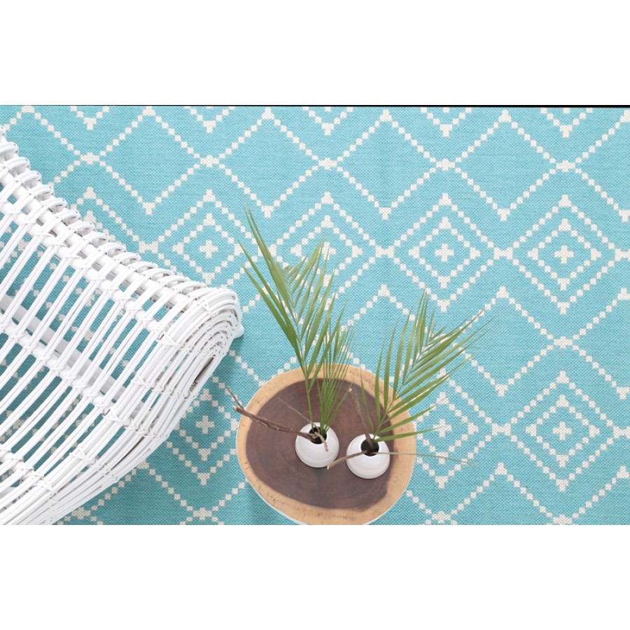 Χαλί (160x235) Ψάθα Royal Carpet Flox 47 light blue