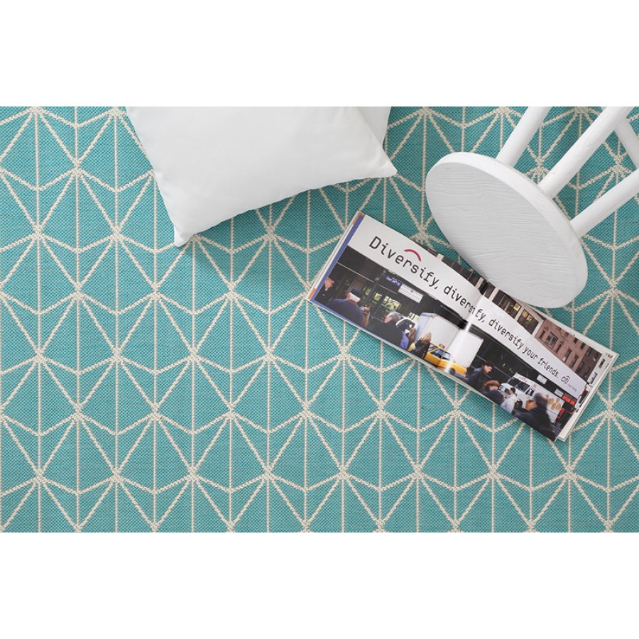 Χαλί (160x235) Ψάθα Royal Carpet Flox 723 light blue