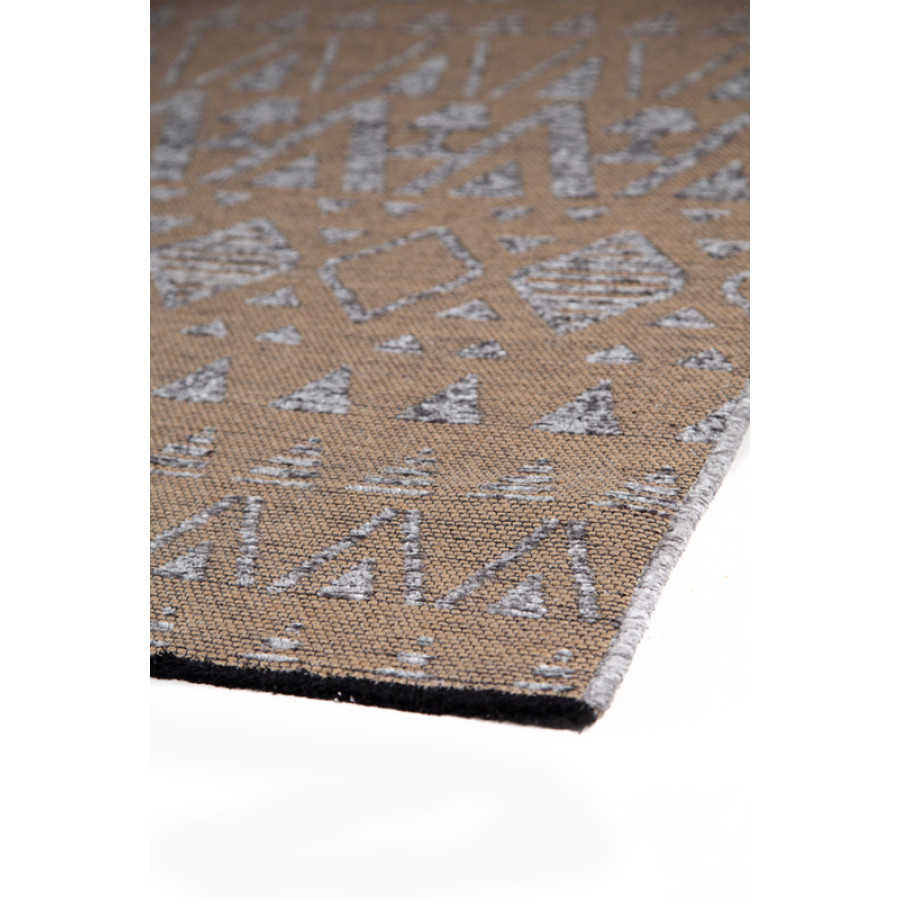 Χαλί (120x180) Ψάθα με Βαμβάκι Royal Carpet Gloria 10 grey