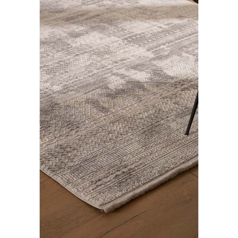 Χαλί Μοντέρνο (160x230) Μηχανοποίητο Royal Carpet Infinity 10130B Grey