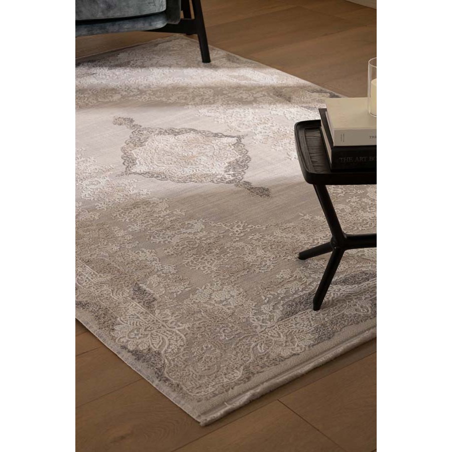 Χαλί Μοντέρνο (160x230) Μηχανοποίητο Royal Carpet Infinity 5892B Grey