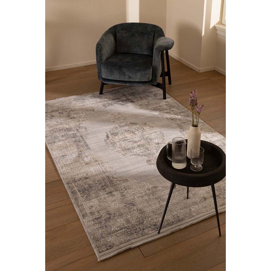Διάδρομος Μοντέρνος (70x200) Μηχανοποίητος Royal Carpet Infinity 5909A Grey