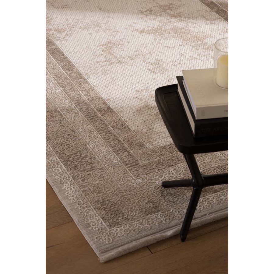 Χαλί Μοντέρνο (200x290) Μηχανοποίητο Royal Carpet Infinity 5912A Beige