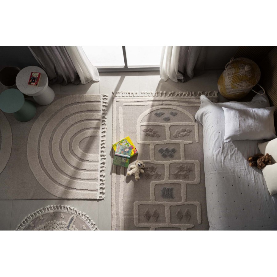 Χαλί Παιδικό (200x290) Ανάγλυφo Royal Carpet Lila Kids 13 με παιγνίδι κουτσό