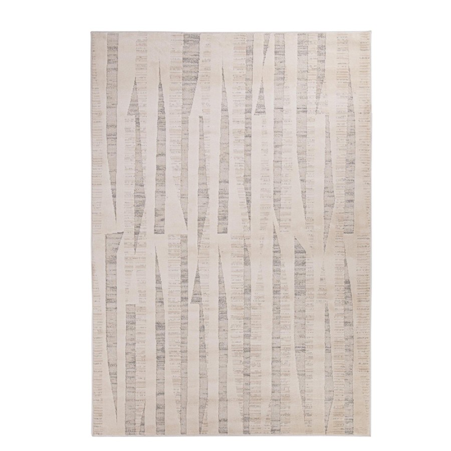 Χαλί Μοντέρνο Ανάγλυφο (200x290) Μηχανοποίητο Royal Carpet Luna 32211A beige