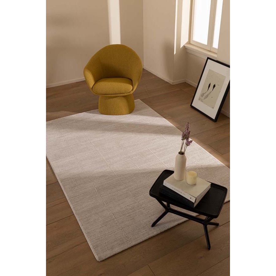 Χαλί Μοντέρνο (200x290) Μηχανοποίητο Royal Carpet Madisson 39A Ecru