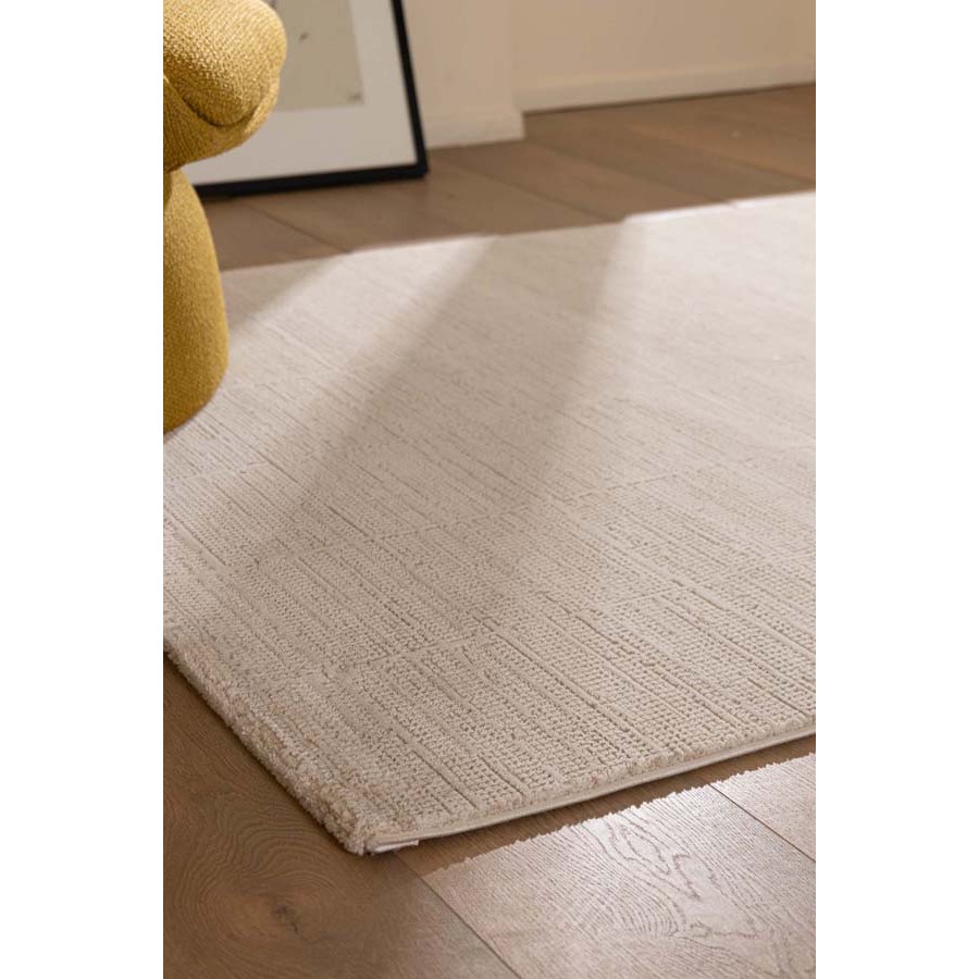 Χαλί Μοντέρνο (200x290) Μηχανοποίητο Royal Carpet Madisson 39A Ecru