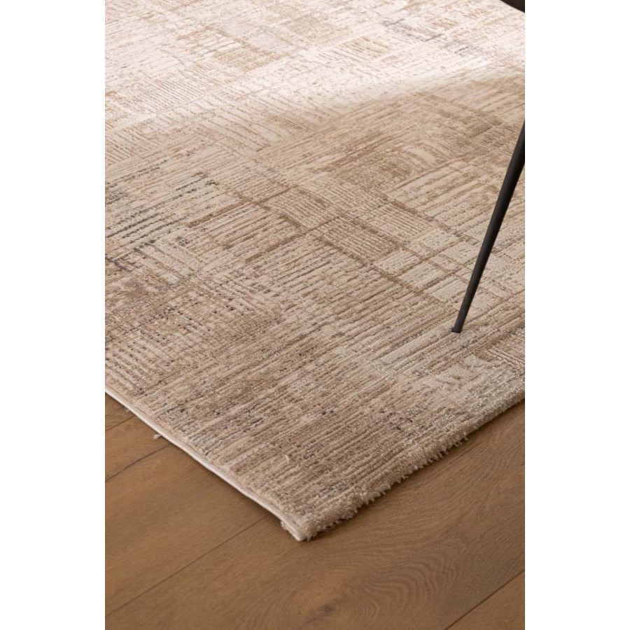 Χαλί Μοντέρνο (133x190) Μηχανοποίητο Royal Carpet Madisson 72B Beige