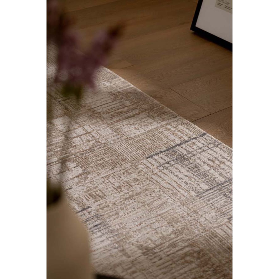 Χαλί Μοντέρνο (133x190) Μηχανοποίητο Royal Carpet Madisson 72B Beige