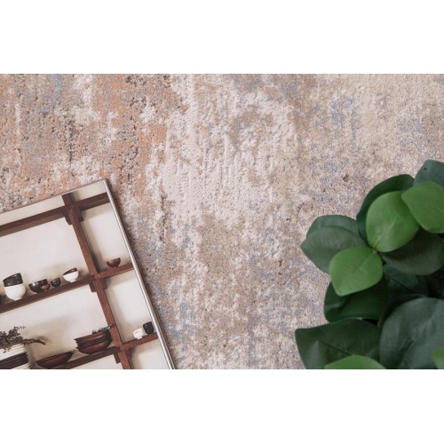 Χαλί Μοντέρνο (160x230) Μηχανοποίητο Royal Carpet Mona 419 beige pudra