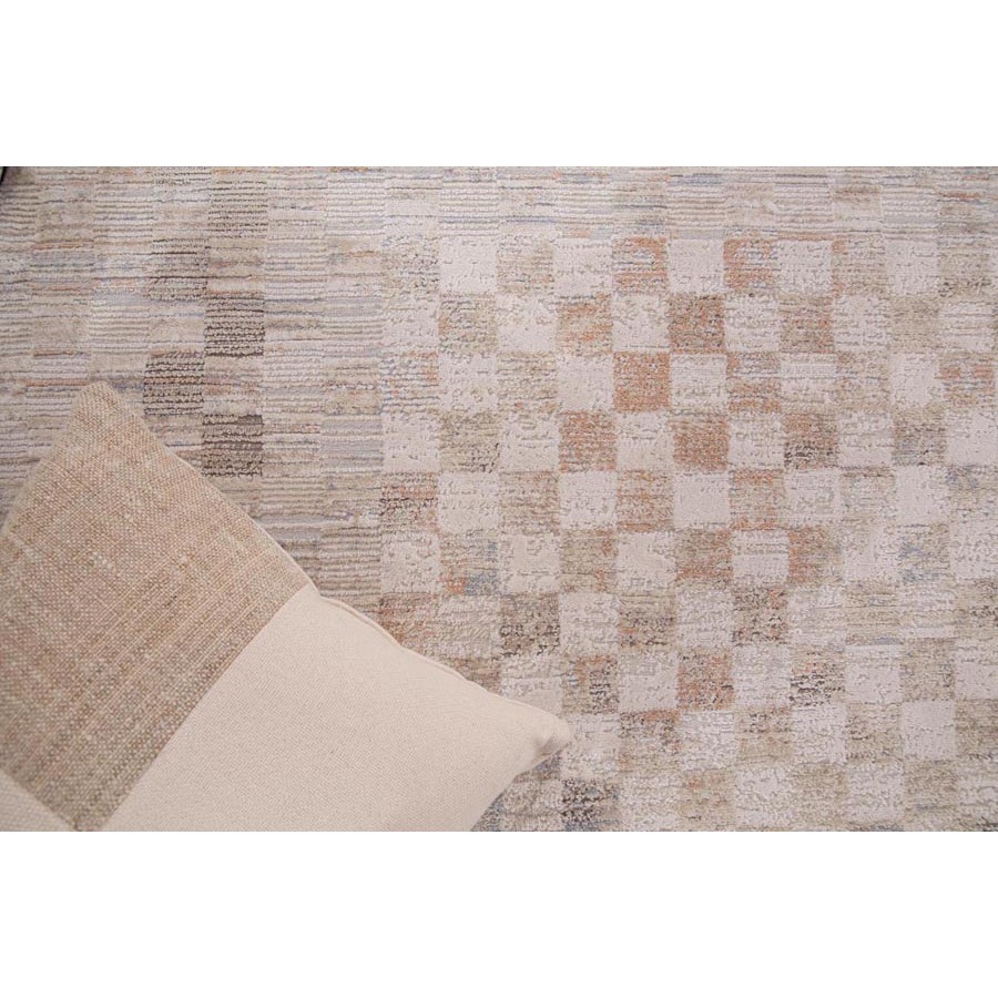 Χαλί Μοντέρνο (160x230) Μηχανοποίητο Royal Carpet Mona 421 beige blue