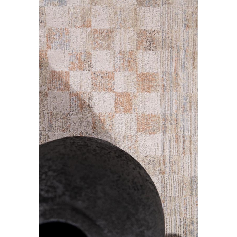 Χαλί Μοντέρνο (160x230) Μηχανοποίητο Royal Carpet Mona 421 beige blue