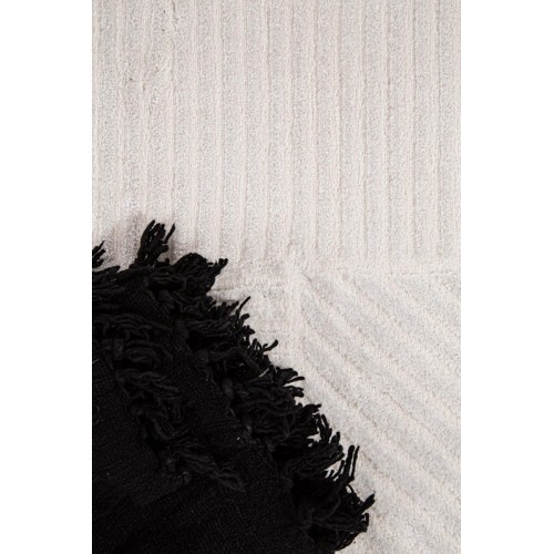 Χαλί Μοντέρνο Ανάγλυφο (240x300) Μηχανοποίητο Royal Carpet Organic 591 cream