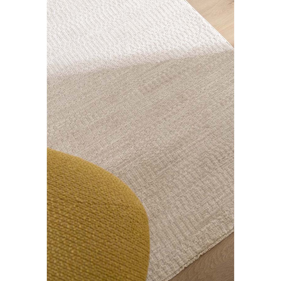 Χαλί Μοντέρνο Ανάγλυφο (200x300) Μηχανοποίητο Royal Carpet Prime 004 White