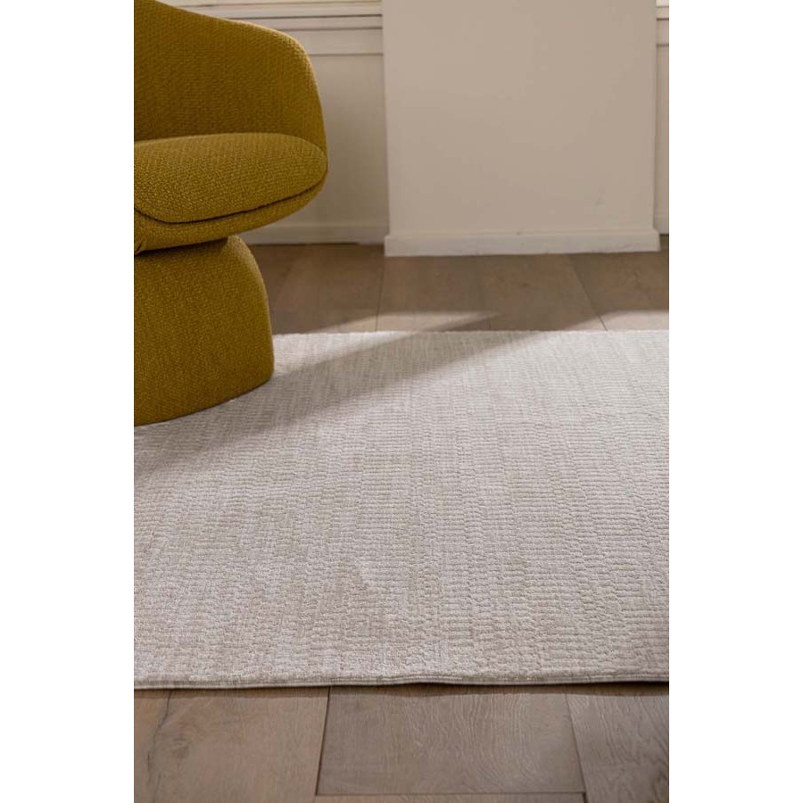 Χαλί Μοντέρνο Ανάγλυφο (200x300) Μηχανοποίητο Royal Carpet Prime 004 White