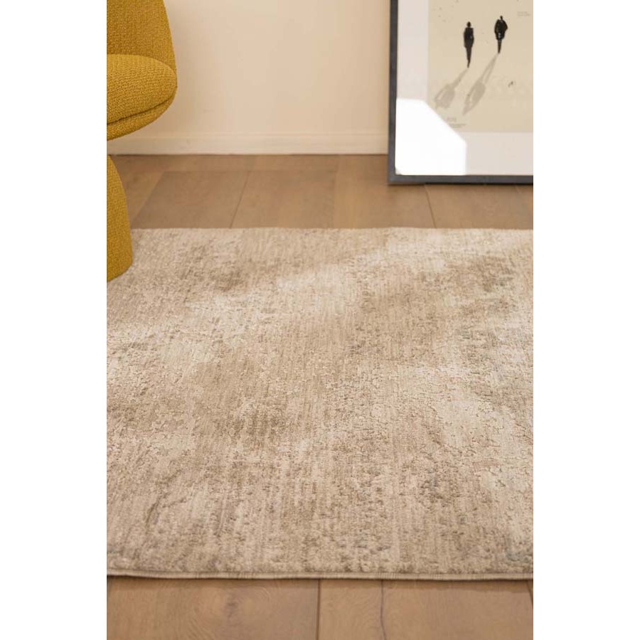 Χαλί Μοντέρνο Ανάγλυφο (140x190) Μηχανοποίητο Royal Carpet Prime 022 Grey