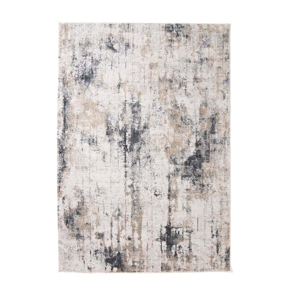 Χαλί Μοντέρνο (200x250) Ανάγλυφο Μηχανοποίητο Royal Carpet Silky 341C beige