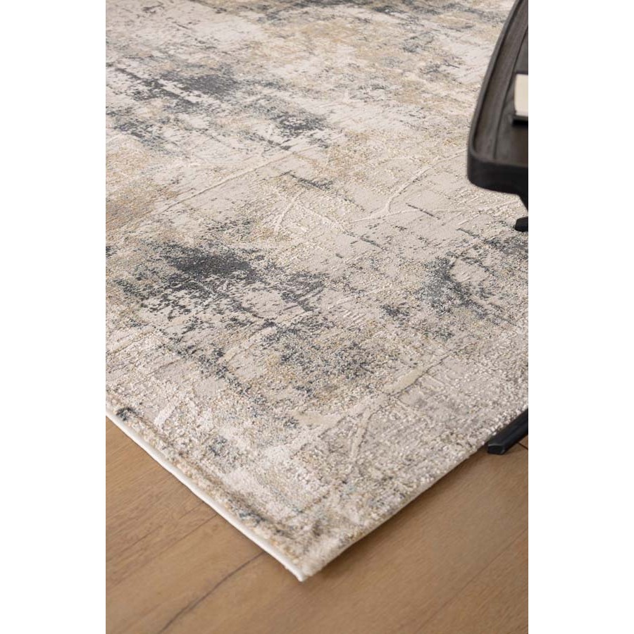 Χαλί Μοντέρνο (200x250) Ανάγλυφο Μηχανοποίητο Royal Carpet Silky 341C beige